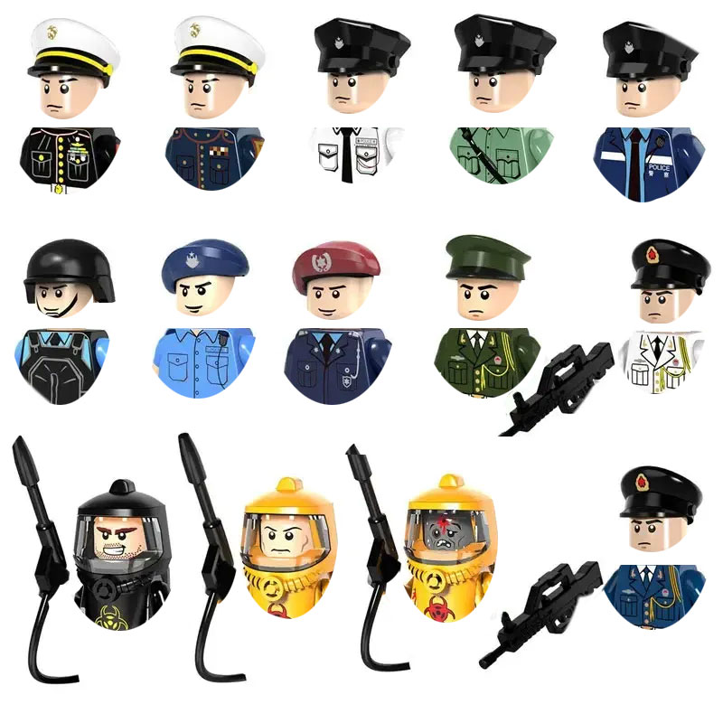 Lego Set Creator - Blocs de construction de la police