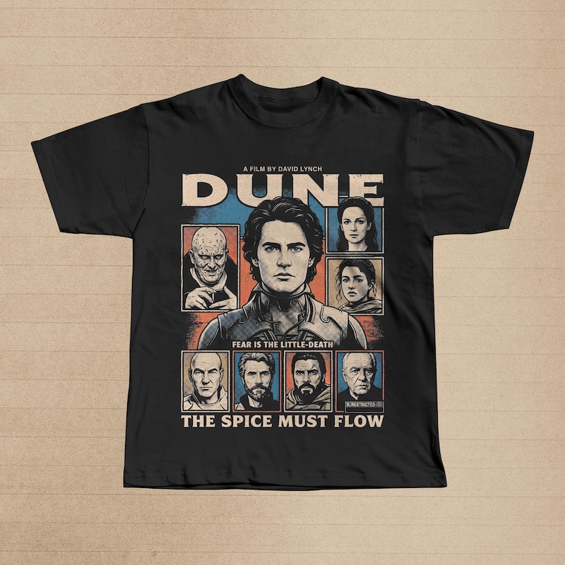 Board Game Dune - T-shirt graphique du film Dune |