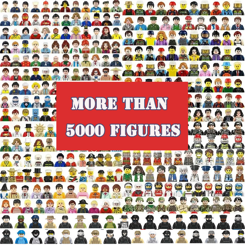 Lego Set Creator - Jouets pour enfants, Mini figurines d'action