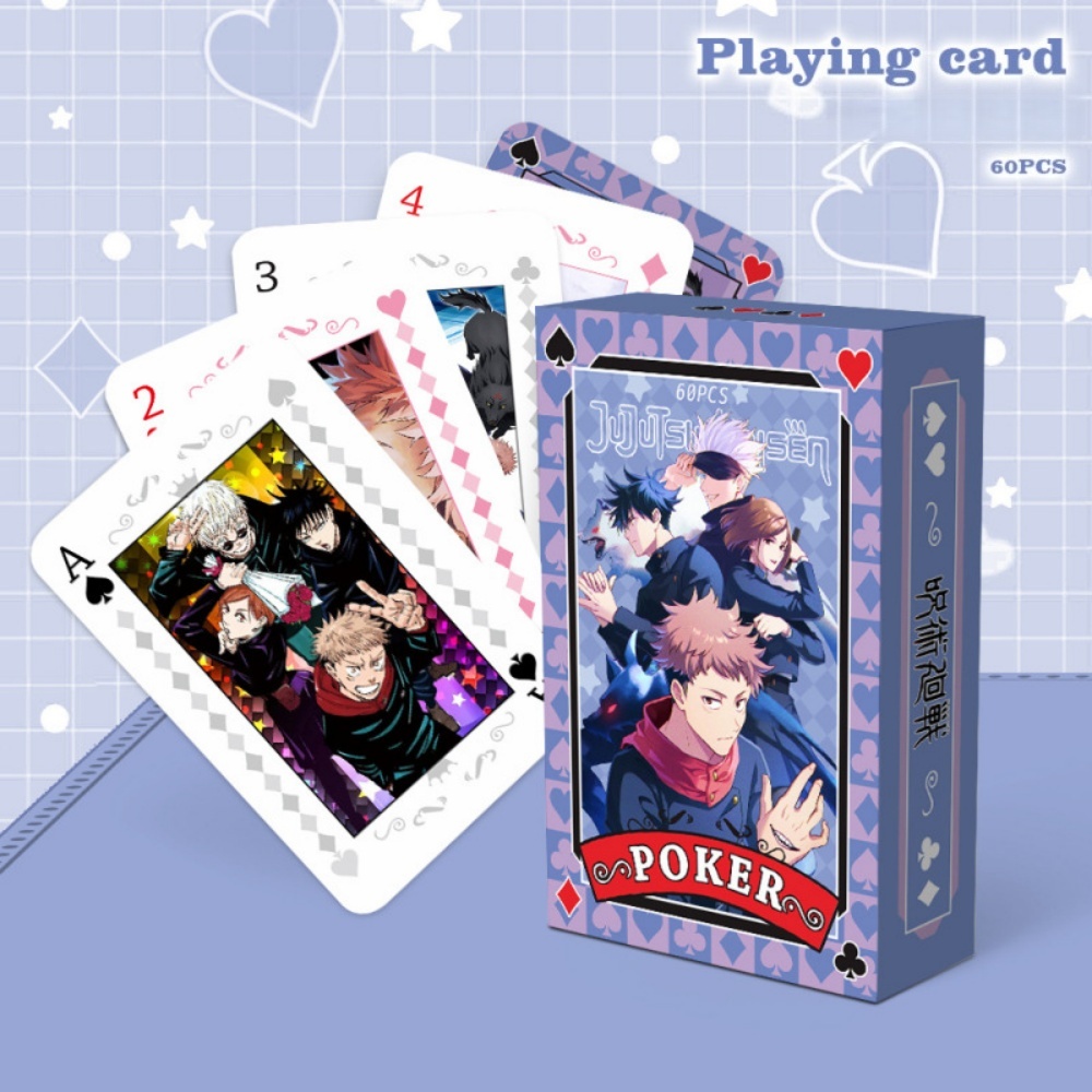 Board Game Jumanji - Jeu de cartes de poker Anime
