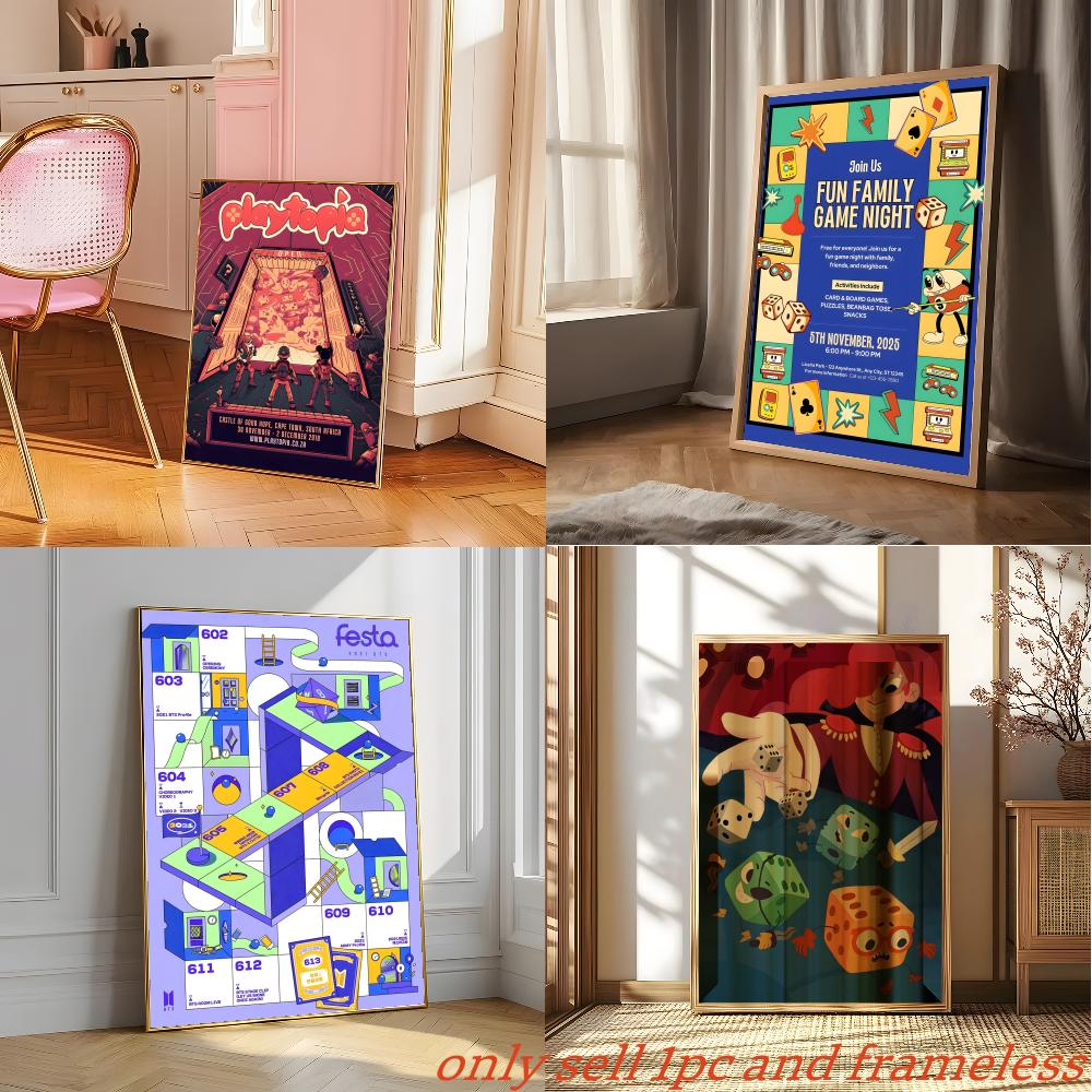 Affiche murale de jeu de socié - Board Game Film avis et prix