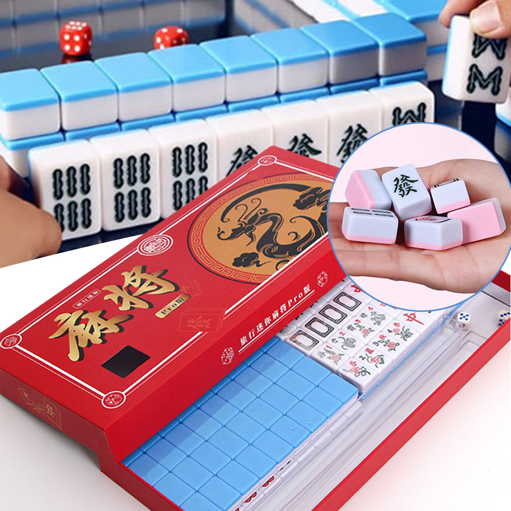 Mini ensemble de Mahjong de vo - Board Game Box avis et prix
