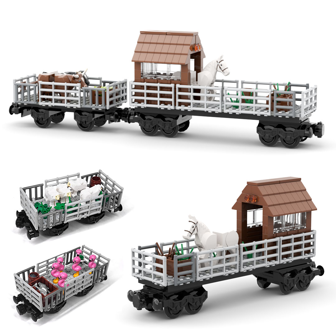 MOC Train Animal Transport Veh - Lego Set Creator avis et prix