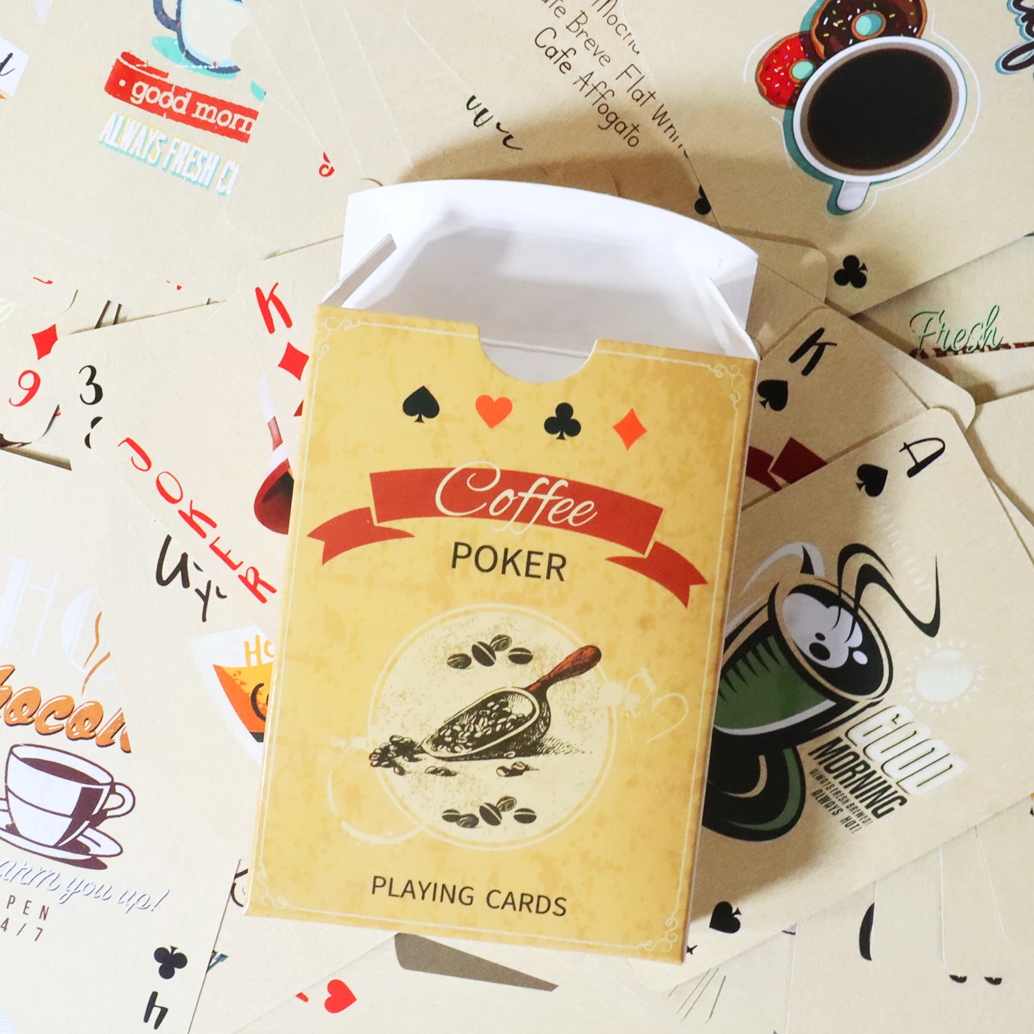 Cartes à jouer en papier café, - Board Game Vantage avis et prix